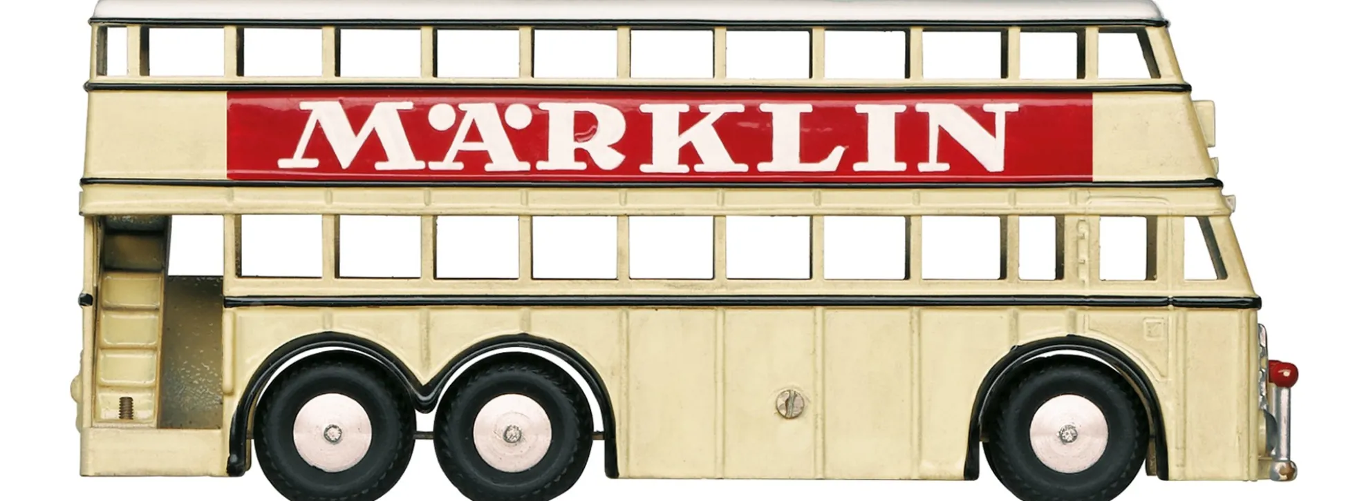 märklin B-WARE 18080 Doppeldeckerbus mit Schriftzug Märklin | Sondermodell | Busmodell 1:45