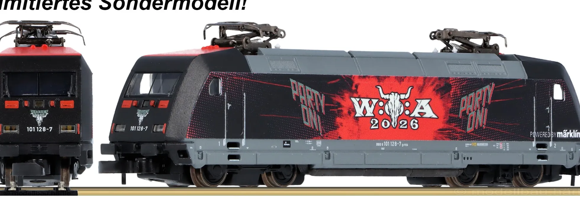 märklin 88666 E-Lok BR 101 W:O:A® 2026 Party On | Spur Z