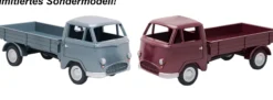 märklin 18026 Fahrzeug-Set Tempo Hochlader | 2 Stück | Sondermodell | LKW-Modell 1:45