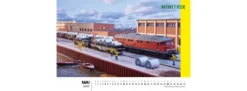 märklin 19855 Märklin-/Trix-Wandkalender 2024 | 49 x 34 cm