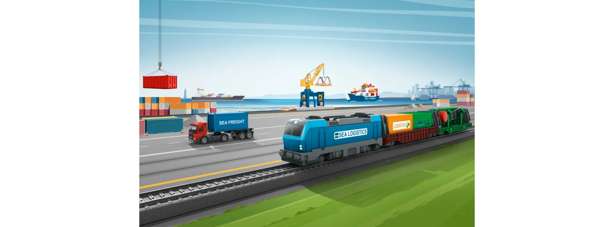 märklin 29349 my world Startpackung Containerlogistik | Batteriebahn | Spur H0