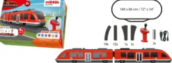 märklin 29113 my world Startpackung Nahverkehrszug LINT DB AG | Batteriebahn | Spur H0