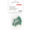 märklin 71413 Querlochstecker | 1,5 mm neue Generation | Grün | 10 Stück