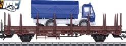 märklin 45059 Rungenwagen Kbs 442 THW LKW DB | Spur H0