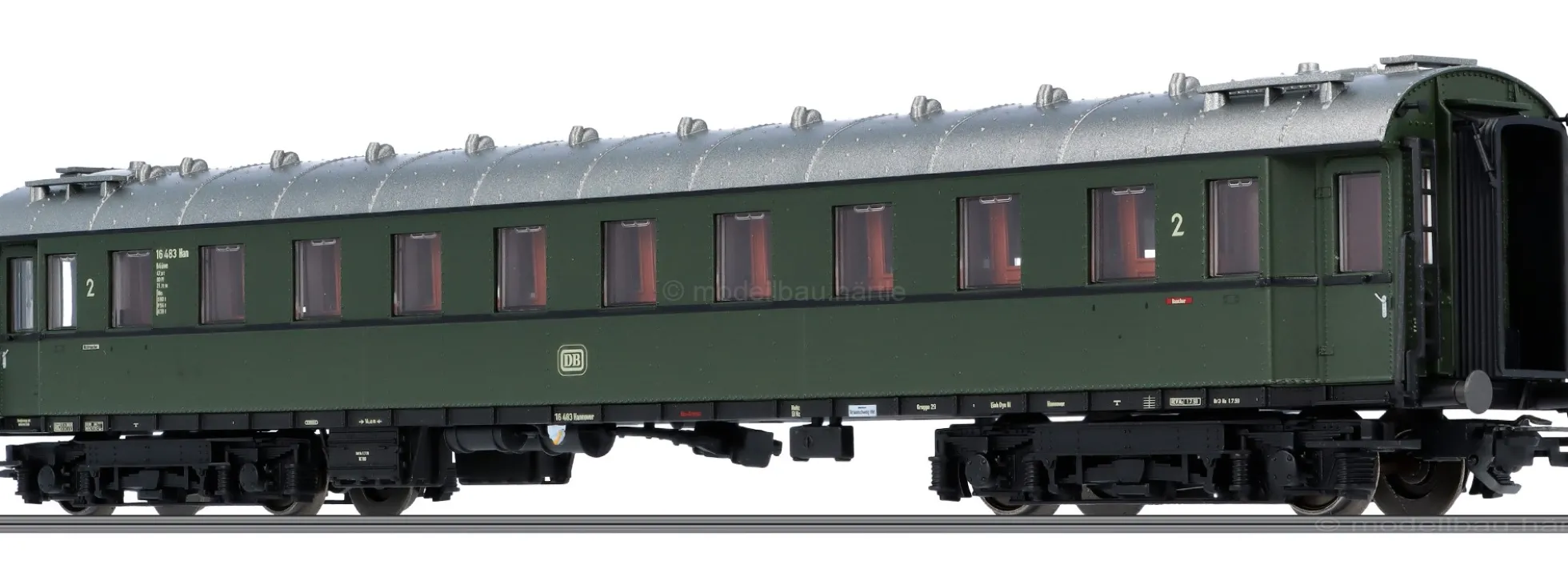 märklin 42521 Schnellzugwagen 2. Kl. B4üwe DB | Spur H0