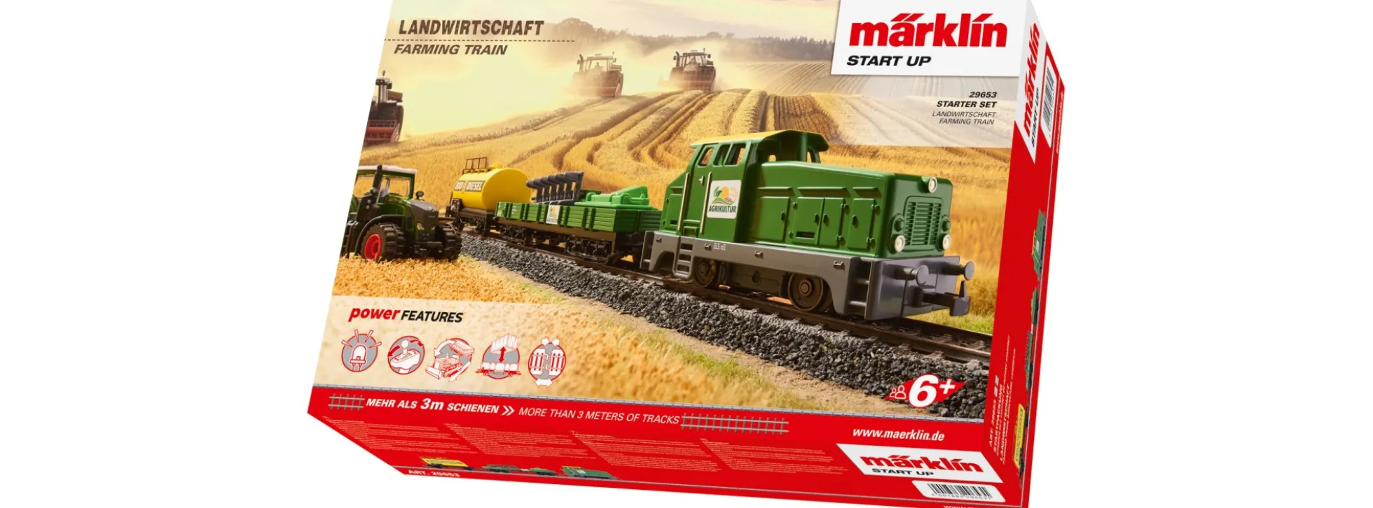 märklin 29653 Start Up Startpackung Landwirtschaft | mfx | Spur H0
