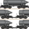 märklin 82092 5-tlg. Set Carbid-Flaschenwagen DB | Spur Z