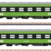 märklin 87404 2-tlg. Set Schnellzugwagen FlixTrain | MHI | Set Nr. 2 | Spur Z