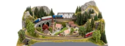 NOCH 53615 Easy-Track Trassenbausatz Theisensee | Anlangenbausatz Spur H0