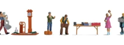 NOCH 16280 Flohmarkt | mehrteiliges Set | Figuren Spur H0