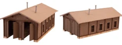 NOCH 63025 Laser-Cut Lokschuppen Bergün | Bausatz Spur N