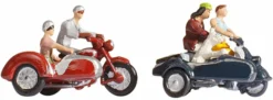 NOCH 15905 Motorradfahrer Figuren mit Zubehör Spur H0