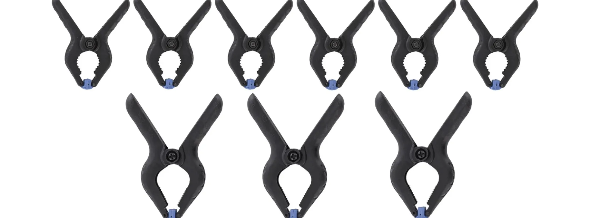 NOCH 60105 Nylon-Klemmen-Set | 9 Stück | Modellbau-Werkzeug
