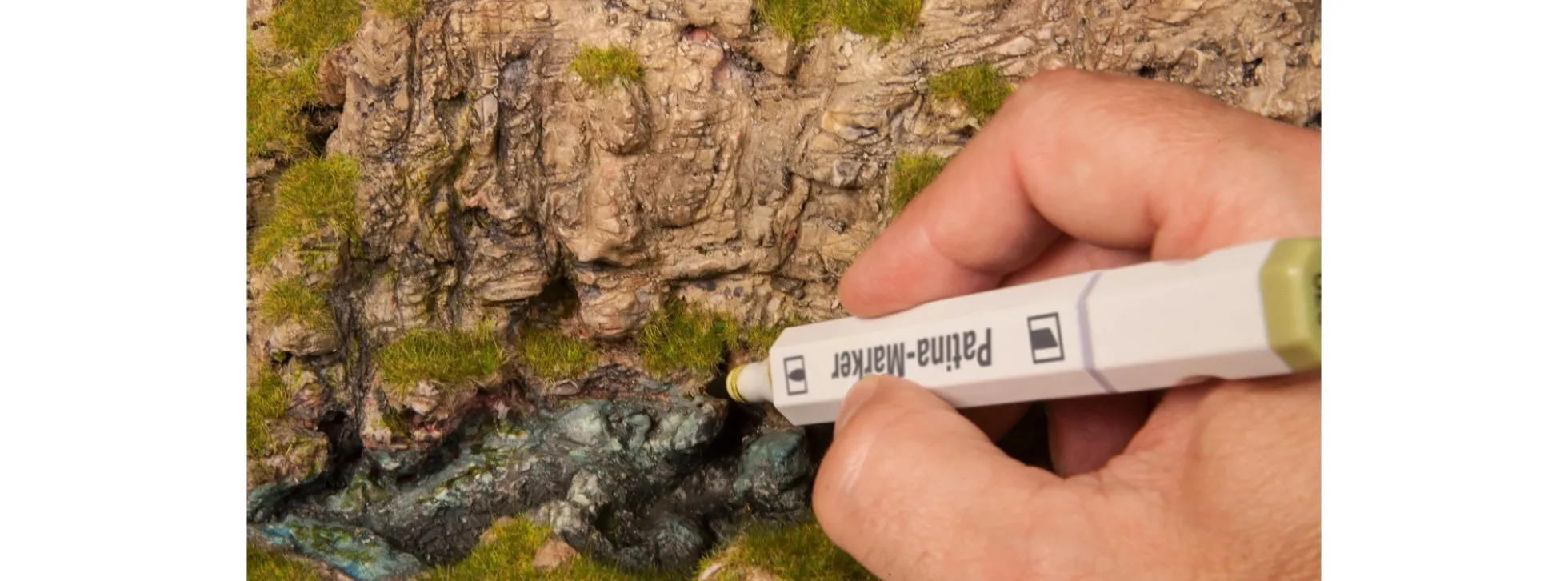NOCH 61159 Patina-Marker für die Landschaft 6 unterschiedliche Marker für alle Spurweiten geeignet