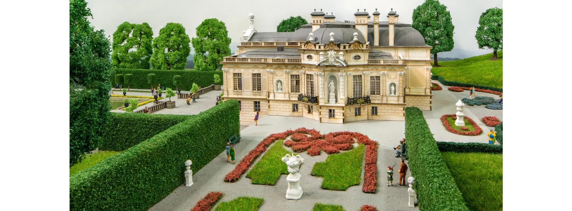 NOCH 66991 Schloss Linderhof | Laser-Cut | Gebäude Bausatz Spur H0