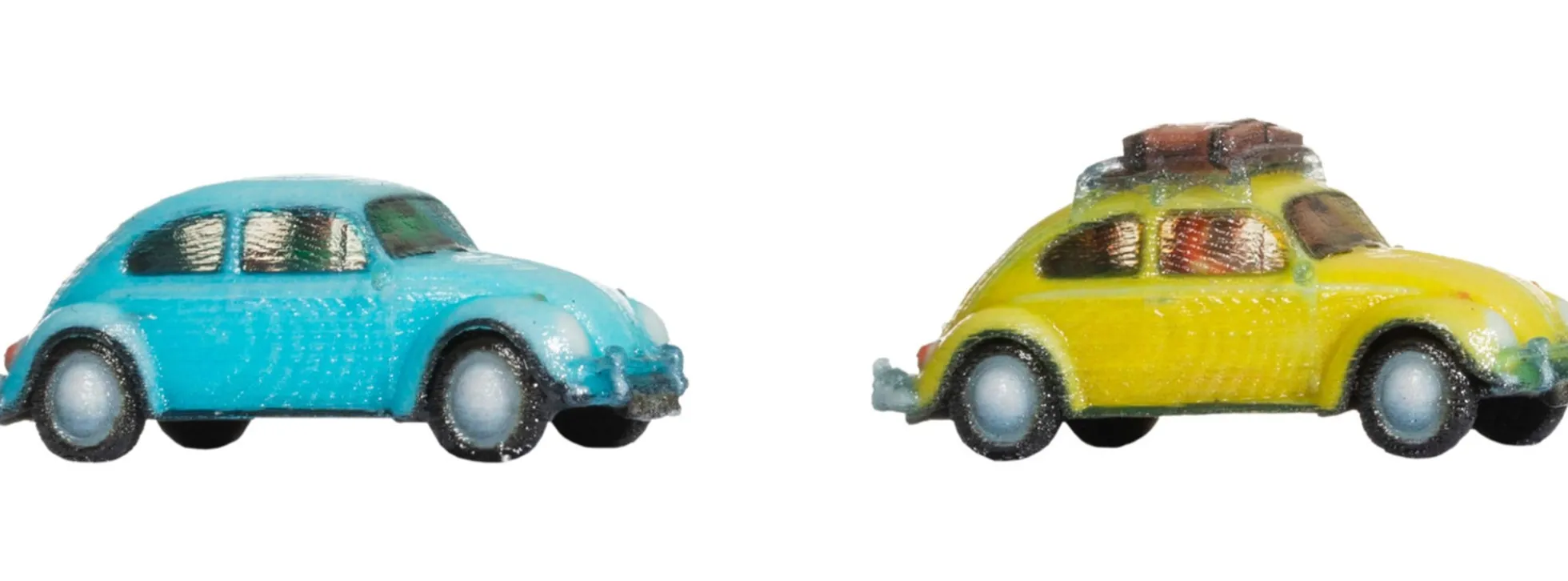 NOCH 44605 VW Käfer | 2 Stück | Modellauto 1:220