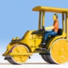 NOCH 16767 Zettelmeyer Straßenwalze gelb Baumaschine Fertigmodell 1:87