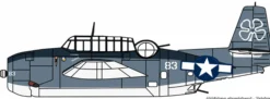OXFORD 81AC132 Grumman TBF Avenger VC 76 Blopsy | WINGS 1:72