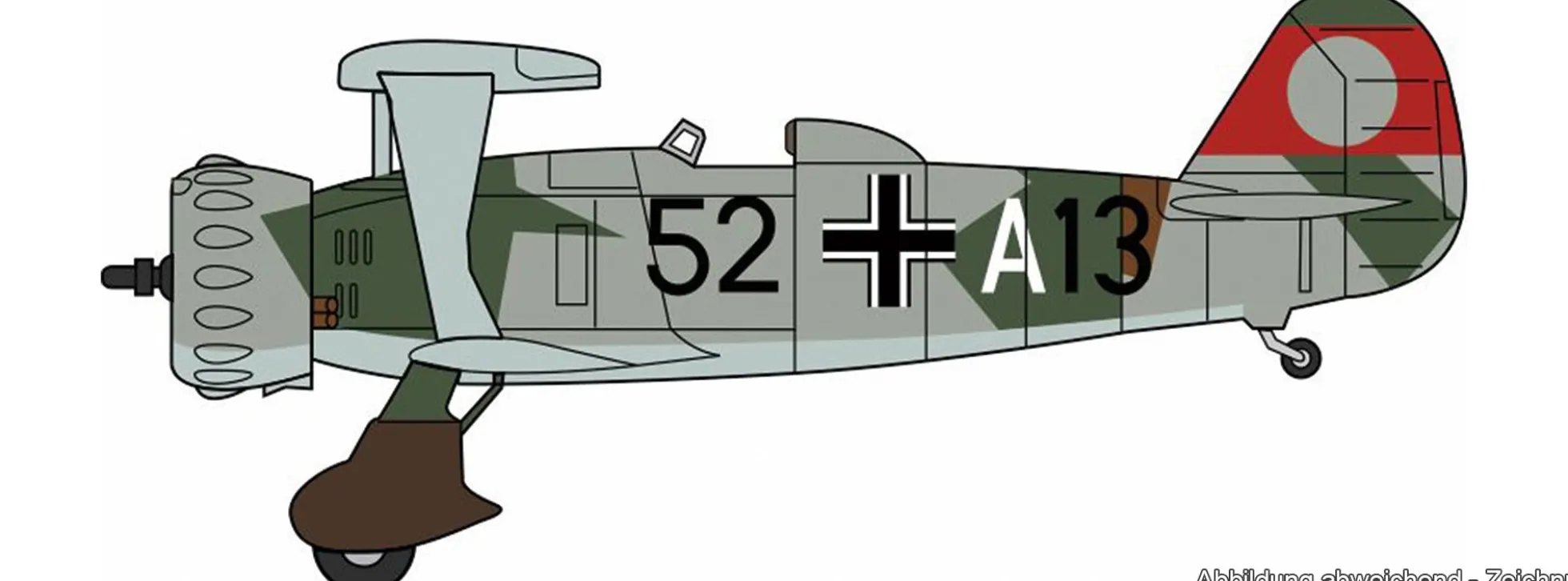 OXFORD 81AC125S Henschel He-123 StG165 Immelmann 1937 | WINGS 1:72