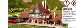 PIKO 65000 Bahnhof Neuffen | Gebäude Bausatz Spur G