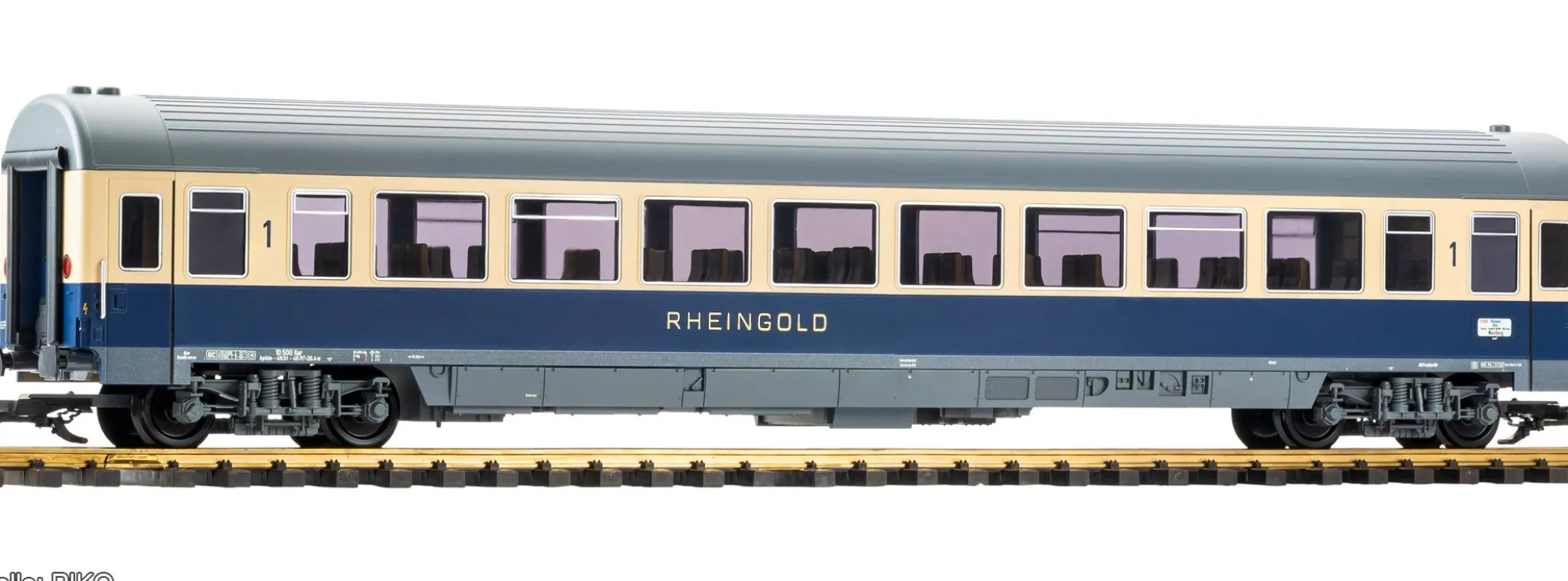 PIKO 37980 Personenwagen 1. Kl. Rheingold DB | Spur G