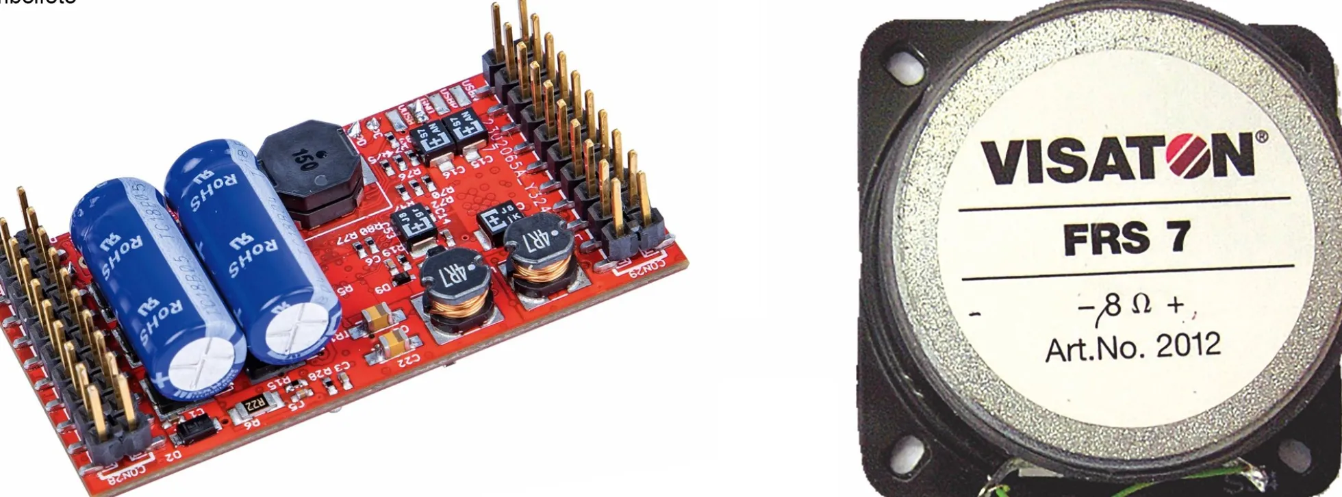 PIKO 36520 SmartDecoder XP 5.1 Sound + Lautsprecher | Triebwagen BR 491 | Spur G