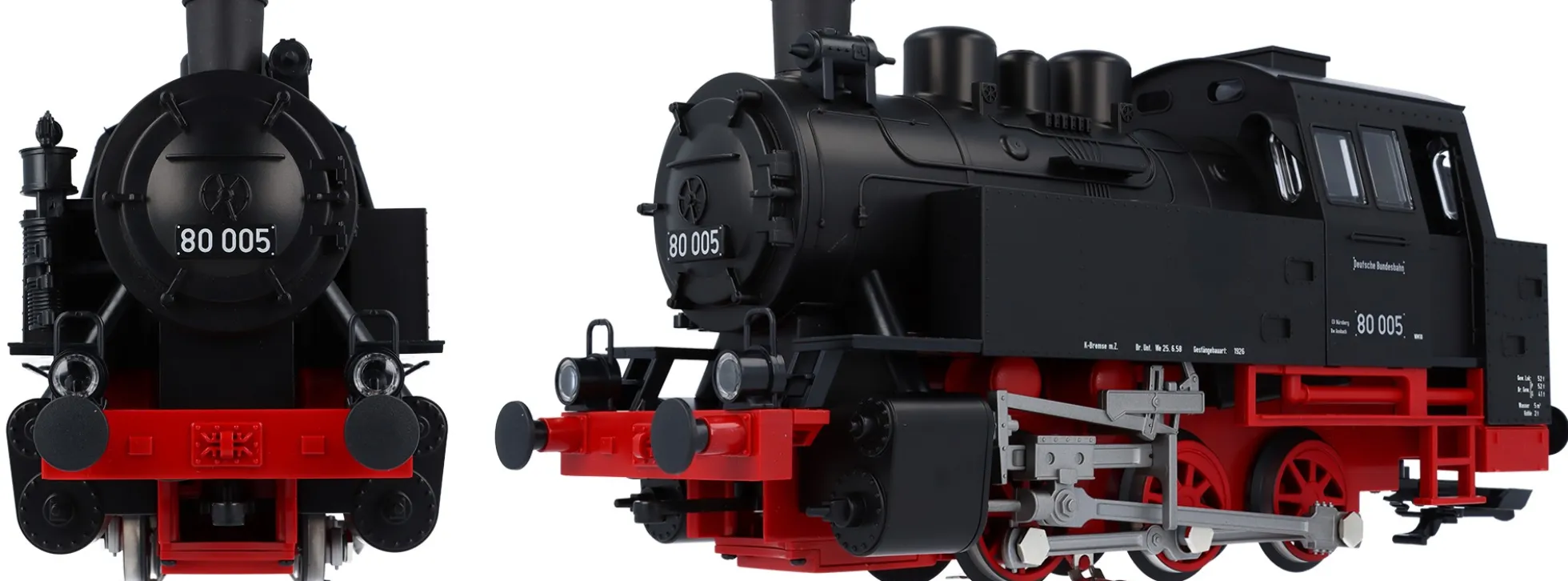 PIKO 37100 Start-Set BR 80 mit Güterzug DB | Spur G