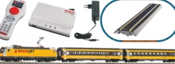 PIKO 59019 Start-Set BR 386 + Personenzug CZ Regiojet | SmartControl WLAN | DCC | Spur H0
