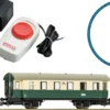 PIKO 57035 Start-Set BR 80 VSM mit Personenwagen NS | Bettungsgleis | DC analog | Spur H0