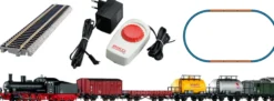 PIKO 57123 Start-Set Dampflok G7 mit Güterzug DB | DC analog | Spur H0