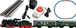 PIKO 57112 Start-Set Dampflok mit Personenzug DB | DC analog | Spur H0