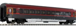 PIKO 57178 Start-Set E-Lok Railjet ÖBB | Bettungsgleis | DC analog | Spur H0