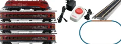 PIKO 57178 Start-Set E-Lok Railjet ÖBB | Bettungsgleis | DC analog | Spur H0