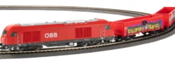 PIKO 57033 Start-Set kids Rh 2016 + Güterzug ÖBB | Bettungsgleis | DC analog | Spur H0