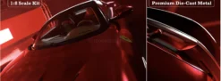 POCHER HK126 Ferrari 12Cilindri - Rosso Imola | Premium Auto Bausatz 1:8