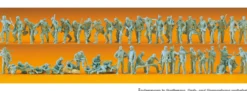 Preiser 16506 Bundeswehr Soldaten | 50 unbemalte Miniaturfiguren Spur H0