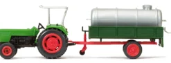 Preiser 17937 Deutz D 6206 mit Güllefass | Landwirtschaftsmodell 1:87