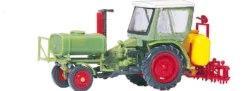 Preiser 17933 Geräteträger mit Verdeck und Spritzgerät | Bausatz Spur H0