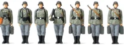 Preiser 72536 Granatwerfertrupp, angetreten Miliaria-Figuren 1:72