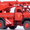 Preiser 35033 Kranwagen KW 16 F Magirus 250 D 25 A | Fertigmodell 1:87