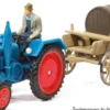 Preiser 17939 Lanz D 2416 mit Güllefass | Landwirtschaftsmodell 1:87