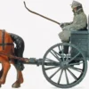 Preiser 16570 Leichter Heeresfeldwagen Hf1 bespannt | Bausatz Spur H0