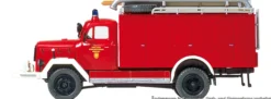 Preiser 31259 Magirus 150 D 10 A SW 2000 | Blaulichtmodell Bausatz 1:87