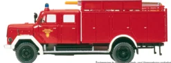 Preiser 31261 Magirus 150 D 10 A TroTLF 16 | Blaulichtmodell Bausatz 1:87