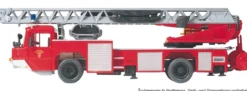 Preiser 35012 Magirus DLK 23-12 n.B. | Blaulichtmodell 1:87