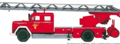 Preiser 31265 Magirus 150 D 10 Staffelfahrerhaus DL 30 | Blaulichtmodell Bausatz 1:87