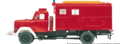 Preiser 31308 Magirus F Mercur 120 D 10 A GKW | Blaulichtmodell Bausatz 1:87