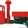 Preiser 31201 MAN 11.136 Dreiseitenkipper mit Ladekran | Blaulichtmodell Bausatz 1:87