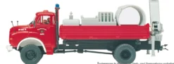 Preiser 35007 MAN 9.168 HAK Gerätewagen Bau | Blaulichtmodell 1:87