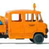 Preiser 33262 MB L407D Straßenmeisterei mit 2 Figuren | Automodell 1:87